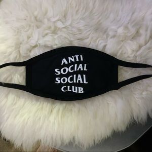 ANTI SOCIAL SOCIAL CLUB COTTON MASK ONE SIZE UNISEX